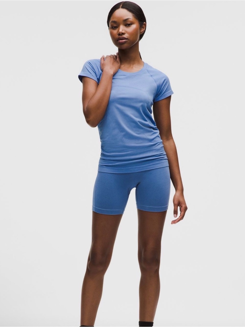 NWOT Lululemon Swiftly - Prep Blue